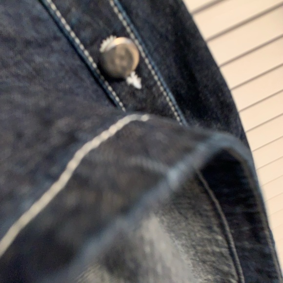 Rachel Comey Denim Button Top - Small /Medium - Picture 5 of 9